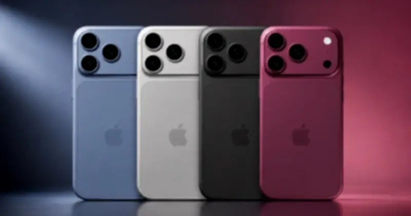 iPhone 18 Pro Max lộ diện 4 màu sắc mới qua ảnh rò rỉ linh kiện