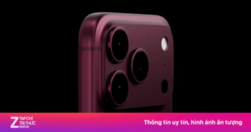 iPhone 18 Pro: Nâng cấp nhẹ, camera khẩu độ thay đổi, chip A20 Pro mạnh mẽ