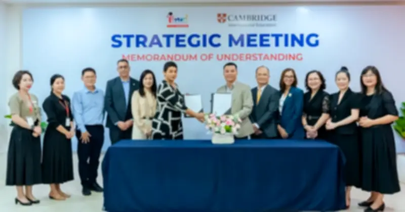 iSMART Education hợp tác chiến lược với Cambridge International Education