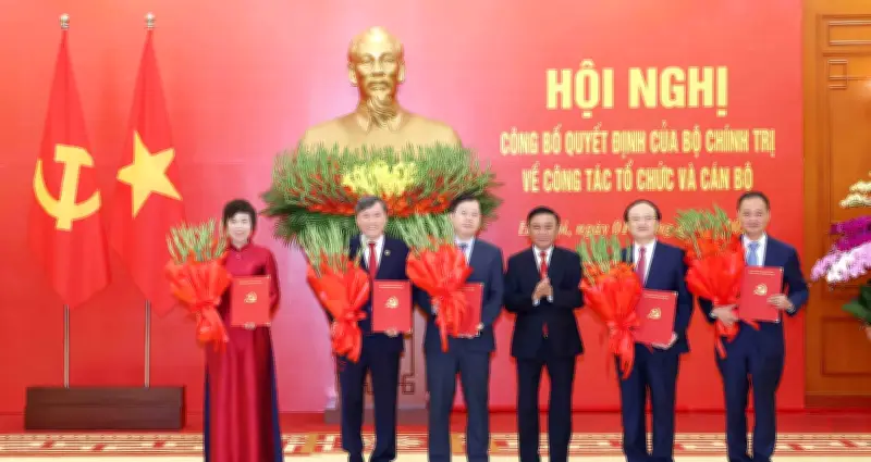 Điều chỉnh một số chức danh lên diện Bộ Chính trị, Ban Bí thư quản lý