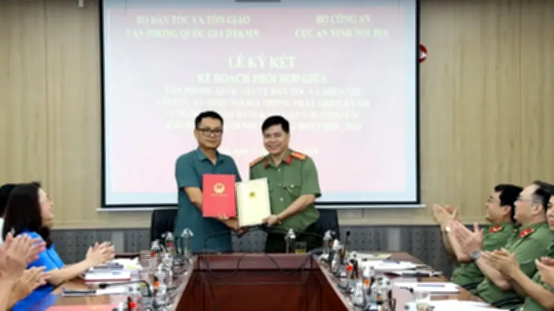 Ký kết chương trình phối hợp phát triển vùng dân tộc thiểu số giai đoạn 2026-2030