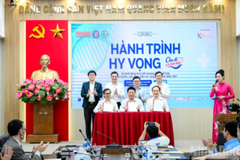 Ký kết chương trình phối hợp truyền thông vận động hiến tặng mô, tạng giai đoạn 2026-2031