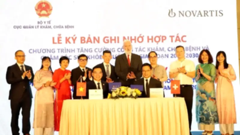 Ký kết hợp tác y tế số hướng tới bệnh viện thông minh giai đoạn 2026-2030
