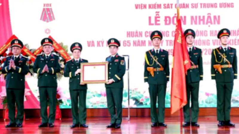 Kỷ niệm 65 năm thành lập Viện Kiểm sát quân sự Trung ương