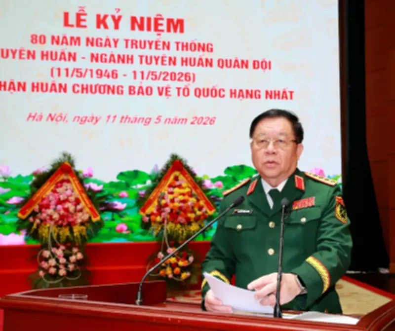 Kỷ niệm 80 năm ngành Tuyên huấn Quân đội, đón nhận Huân chương Bảo vệ Tổ quốc hạng Nhất