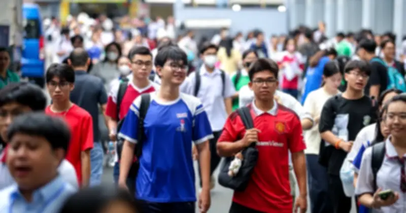 Kỳ thi V-ACT đợt 2 năm 2026: Số thí sinh kỷ lục, nhiều em thi lại để cải thiện điểm