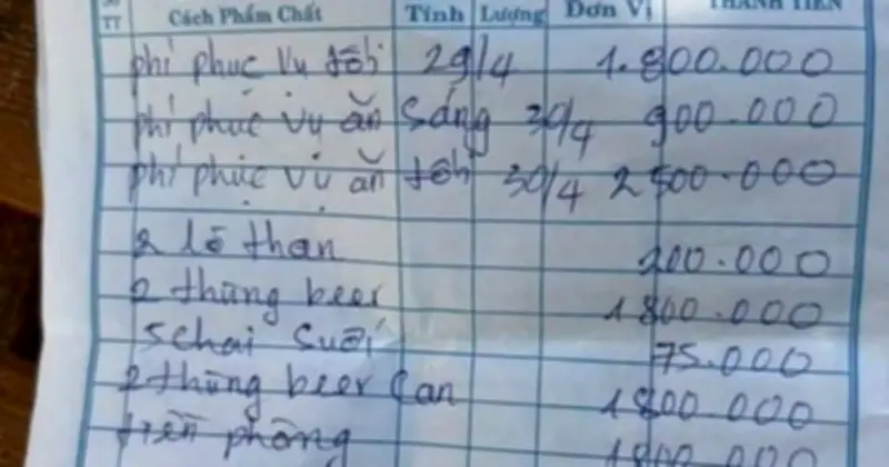 Khách sạn ở Đắk Lắk bị tố 'chặt chém' du khách, xác minh hóa đơn hơn 10 triệu