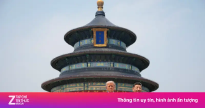Khách đổ về nơi ông Tập và ông Trump chụp ảnh tại Thiên Đàn