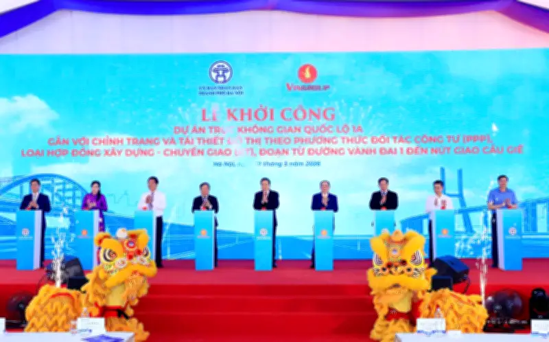 Khởi công dự án trục không gian Quốc lộ 1A: Động lực phát triển phía nam Hà Nội