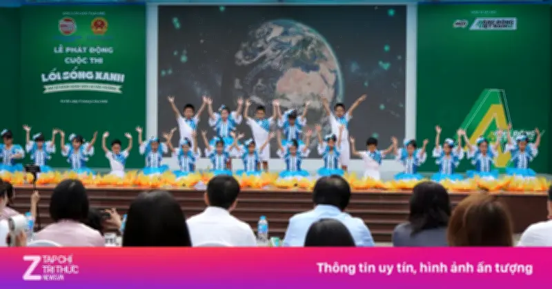 Khởi động cuộc thi lan tỏa lối sống xanh cho học sinh tiểu học