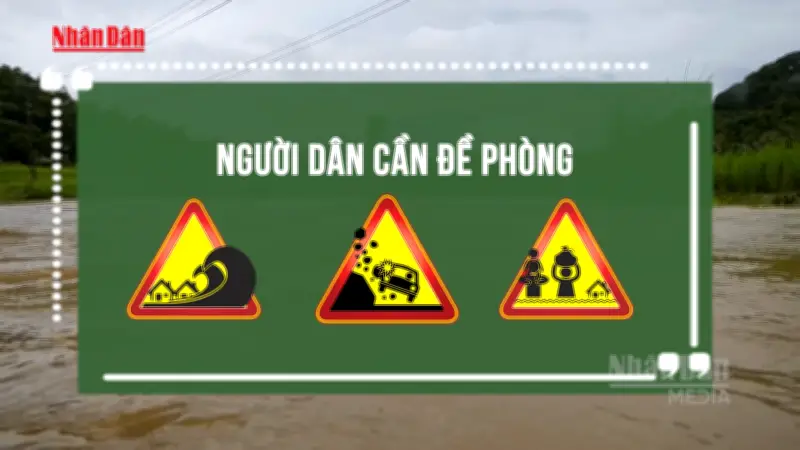Không khí lạnh gây mưa dông diện rộng ở Bắc Bộ và Bắc Trung Bộ