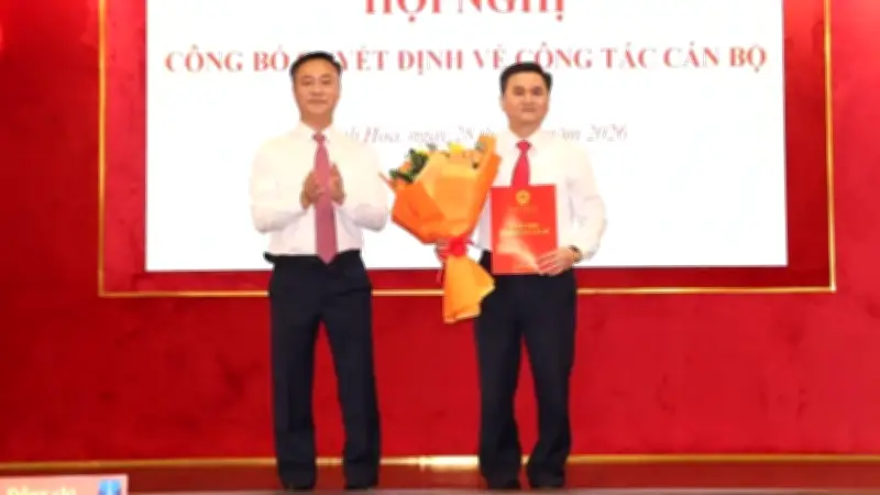 Khánh Hòa điều động, bổ nhiệm nhiều cán bộ chủ chốt