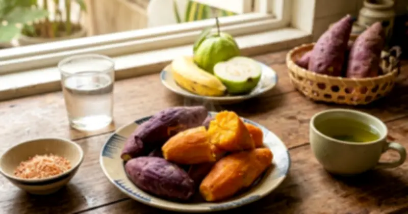 Khoai lang: Thực phẩm giàu chất xơ tốt cho tiêu hóa và kiểm soát cân nặng