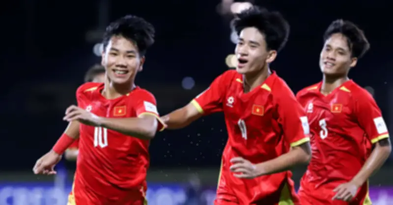 Kết quả U17 Việt Nam 3-0 U17 UAE: Chiến thắng thuyết phục tại vòng loại U17 châu Á 2026