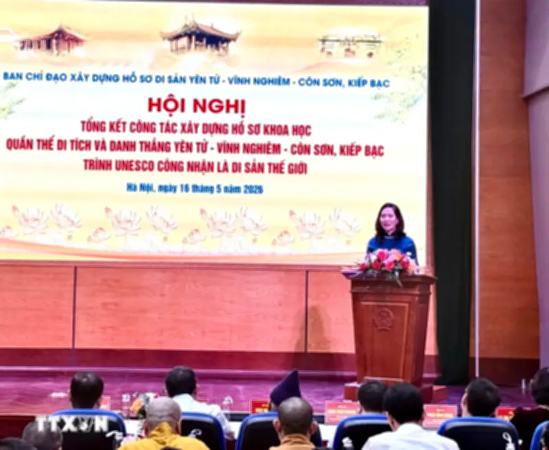 Kết thúc hành trình đưa Yên Tử, Vĩnh Nghiêm, Côn Sơn - Kiếp Bạc thành di sản thế giới