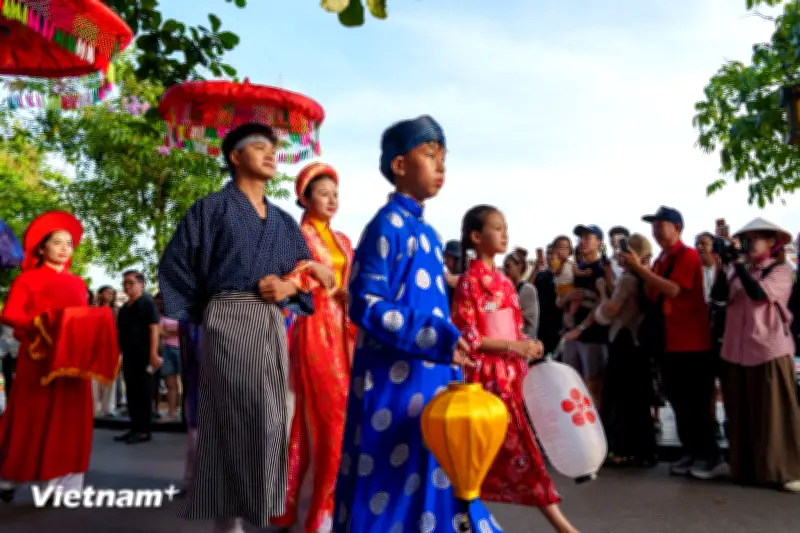 Lễ hội Hội An – Nhật Bản lần thứ 22 khai mạc, tái hiện đám cưới lịch sử
