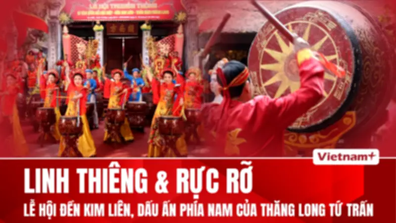 Lễ hội đền Kim Liên 2026 tại Hà Nội: Sức sống di sản giữa lòng đô thị