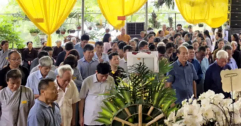 Lễ nhập kim quan Ni trưởng Thích Đàm Chính tại chùa Tiêu Sơn