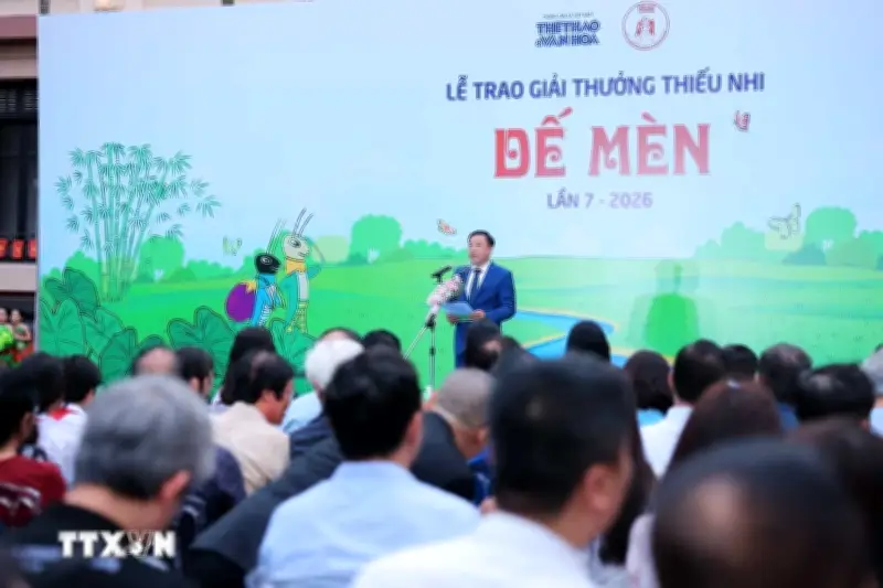 Lễ trao giải Dế Mèn lần thứ 7 năm 2026: Tôn vinh tài năng trẻ