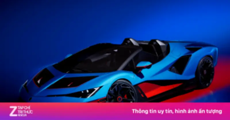 Lamborghini Fenomeno Roadster ra mắt: Siêu xe mui trần mạnh nhất lịch sử