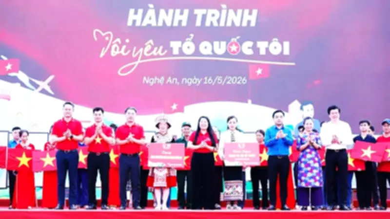 Lan tỏa tinh thần yêu nước qua hành trình 'Tôi yêu Tổ quốc tôi'