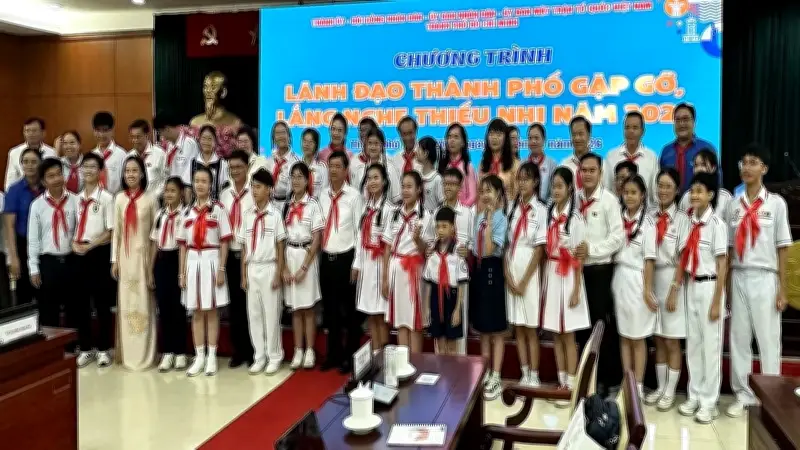 Lan tỏa tình yêu Bác Hồ trong thiếu nhi cả nước