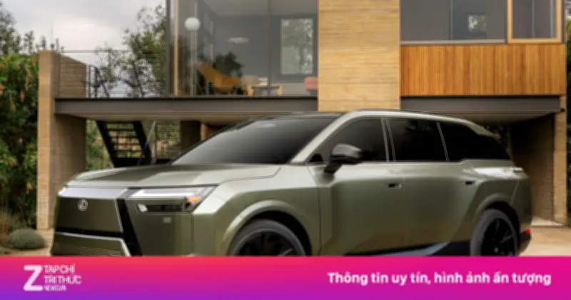 Lexus TZ ra mắt: SUV thuần điện 3 hàng ghế, tầm vận hành 500 km