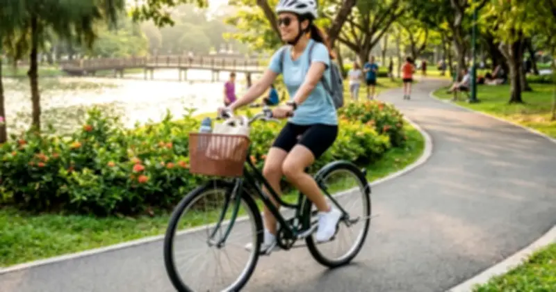 Lợi ích sức khỏe từ thói quen đạp xe đơn giản mỗi ngày