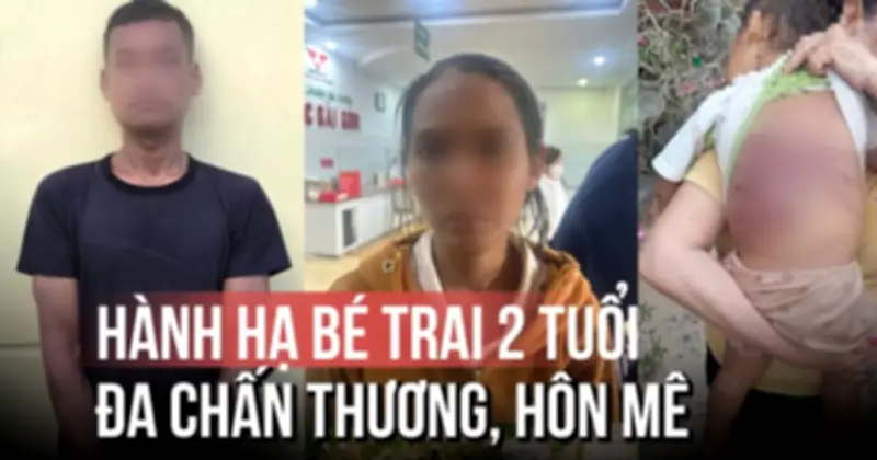 Lời thú nhận của cha dượng vụ hành hạ bé trai 2 tuổi đánh bằng cây tre