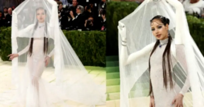 Lisa gây ấn tượng mạnh với tạo hình siêu thực tại Met Gala 2026