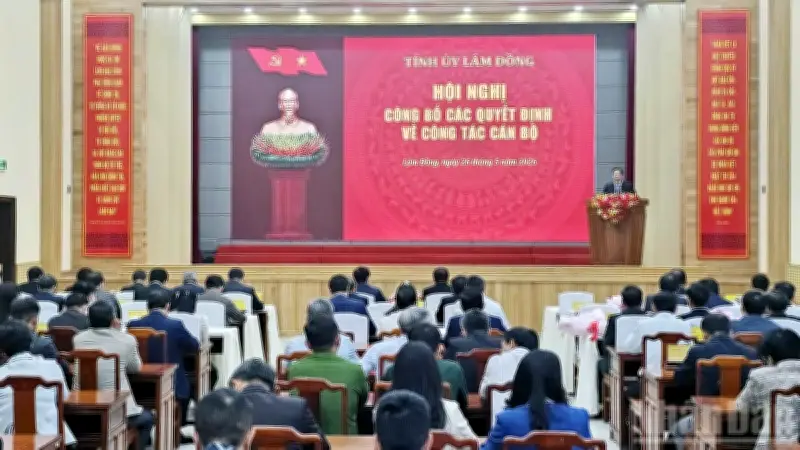Lâm Đồng điều động, bổ nhiệm nhân sự chủ chốt các cơ quan
