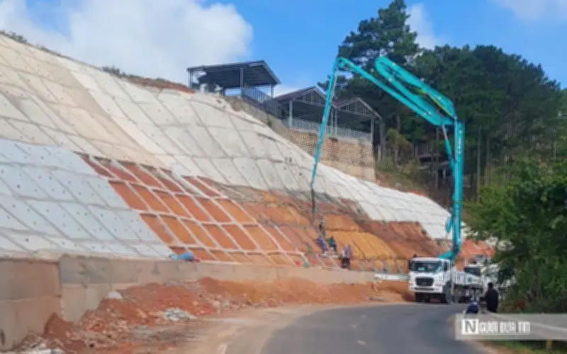 Lâm Đồng khẩn trương xử lý các điểm sạt lở trên quốc lộ trước mùa mưa