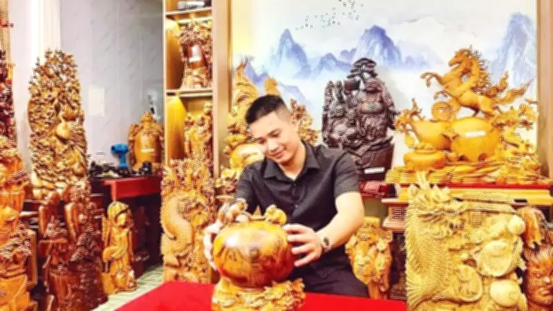 Làng nghề mộc mỹ nghệ Hòa Phong phát triển bền vững nhờ đổi mới sáng tạo