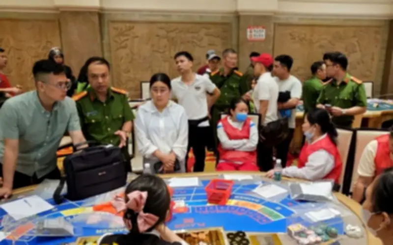Lạng Sơn triệt phá tụ điểm đánh bạc núp bóng khu vui chơi giải trí, hơn 300 tỷ đồng