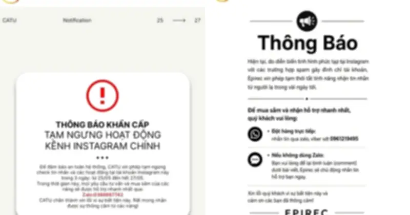 Loạt shop online trên Instagram bị khóa tài khoản: Nguyên nhân và cách phòng tránh