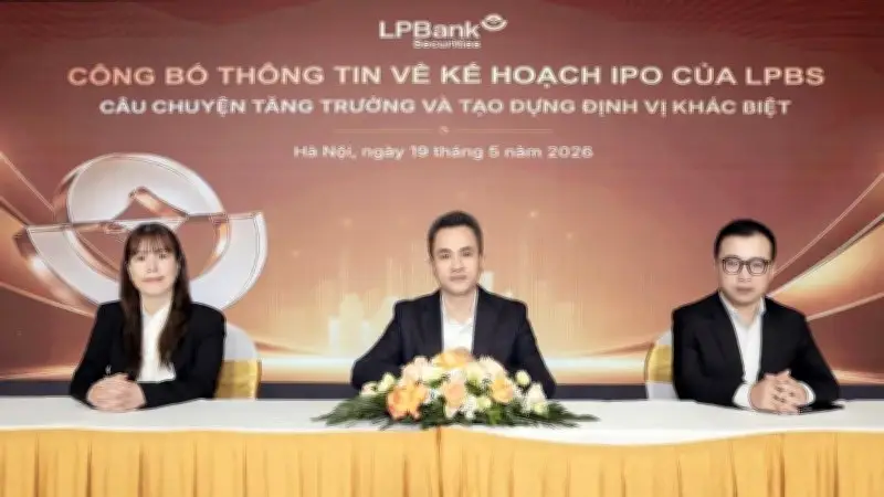 LPBS công bố kế hoạch IPO 141,86 triệu cổ phiếu, đặt mục tiêu vốn hóa Top 6