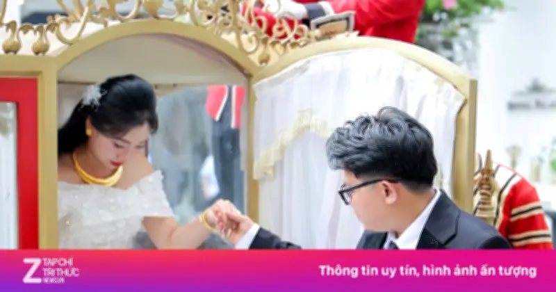 Đám cưới kiểu hoàng gia tại TP.HCM bất ngờ gây sốt mạng xã hội