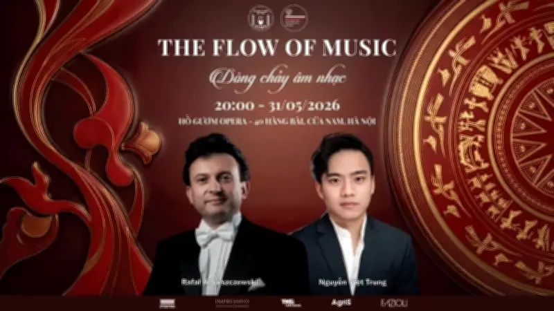 Đêm hòa nhạc 'The Flow of Music' tôn vinh tình hữu nghị Việt Nam - Ba Lan