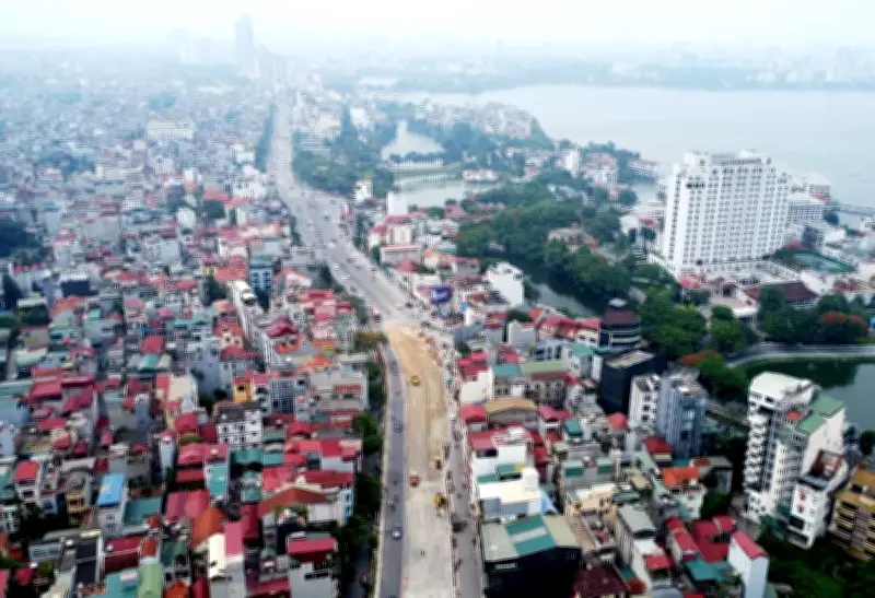 Mở rộng đường Trần Bình Trọng gắn với hoàn thiện công viên số 1 Lý Thái Tổ