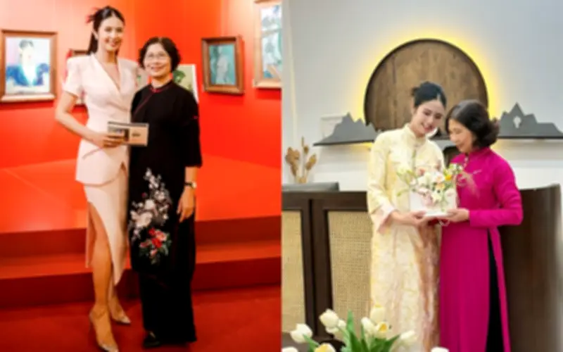 Mẹ ruột Hoa hậu Ngọc Hân: Người phụ nữ đặc biệt ít ai biết