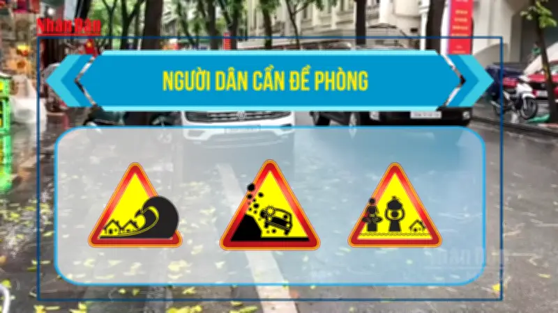 Mưa lớn diện rộng ở Bắc Bộ và Bắc Trung Bộ, lượng mưa vượt 100mm