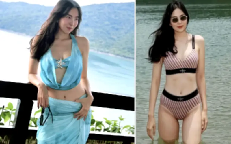 Mai Ngọc về mốc 52 kg sau sinh, diện bikini khiến fan trầm trồ