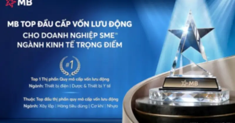 MB dẫn đầu dư nợ vay ngắn hạn ngành dược và thiết bị điện