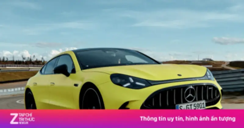 Mercedes-AMG GT 4-Door Coupe thế hệ mới chuyển sang thuần điện