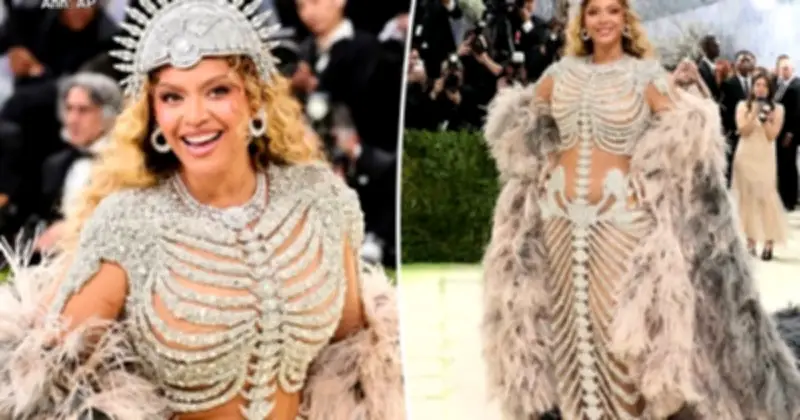 Met Gala 2026: Kate Moss gây sốc với váy ren xuyên thấu, Beyoncé quyền lực