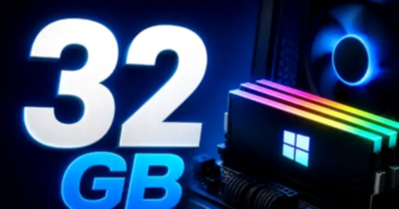 Microsoft: 16GB RAM chỉ là mức tối thiểu, 32GB mới là tiêu chuẩn cho game thủ