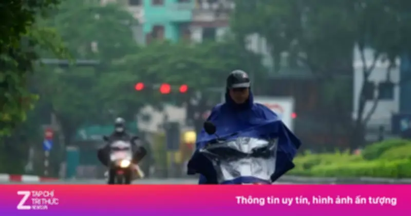 Miền Bắc sắp đón mưa dông nhiều ngày, đề phòng lốc sét và mưa đá