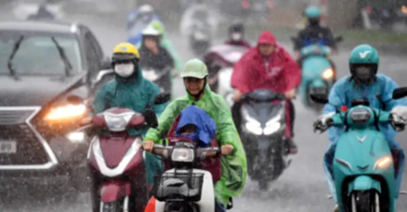 Miền Bắc sắp đón mưa giông do không khí lạnh tăng cường