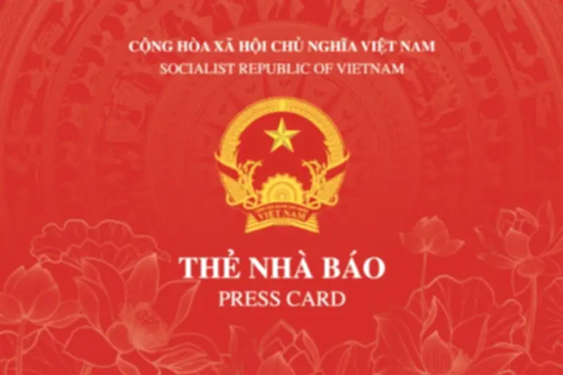 Mẫu thẻ nhà báo mới tích hợp mã QR xác thực thời gian thực