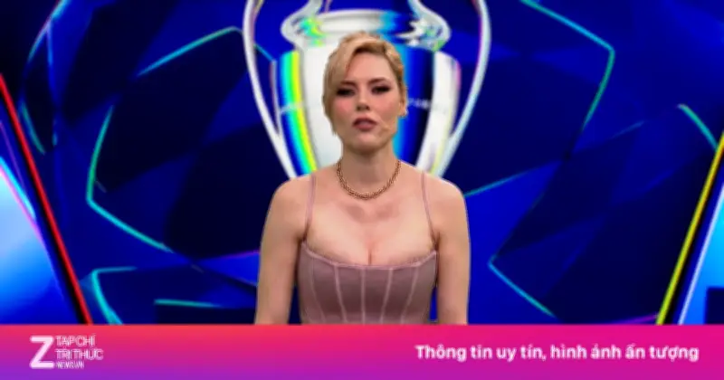Nữ MC Miroslava Montemayor gây sốt ở Champions League với phong cách gợi cảm